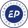 Logo Ethique Partenaire ISO 9001 bleu